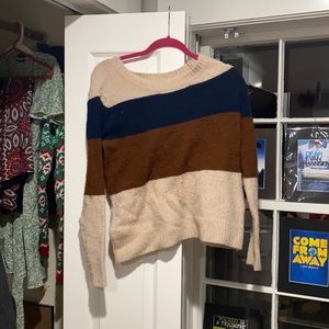 AE Striped Snowdrift Sweater